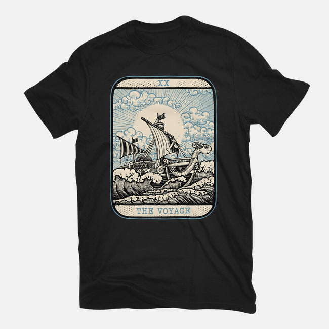 The Voyage-Womens-Fitted-Tee-glitchygorilla