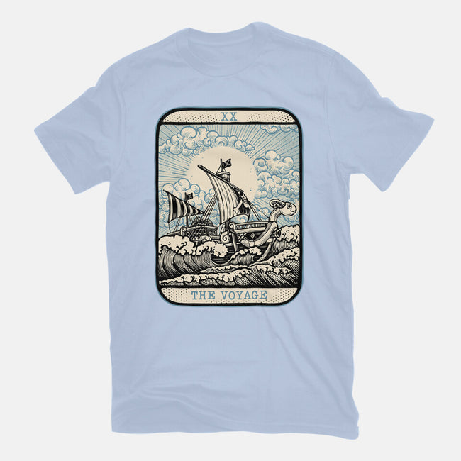 The Voyage-Womens-Fitted-Tee-glitchygorilla