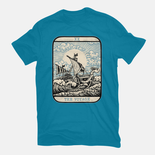The Voyage-Womens-Fitted-Tee-glitchygorilla