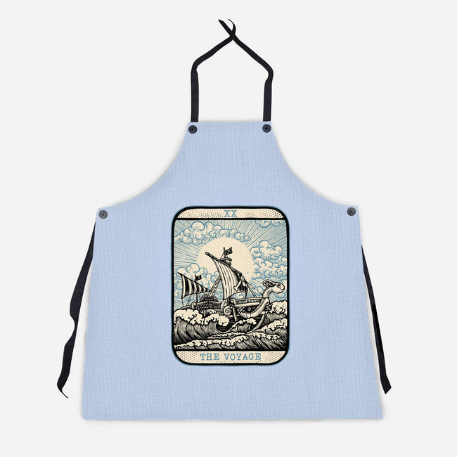 The Voyage-Unisex-Kitchen-Apron-glitchygorilla