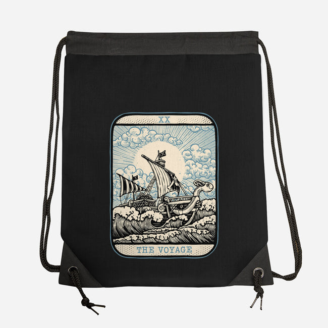 The Voyage-None-Drawstring-Bag-glitchygorilla
