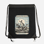 The Voyage-None-Drawstring-Bag-glitchygorilla