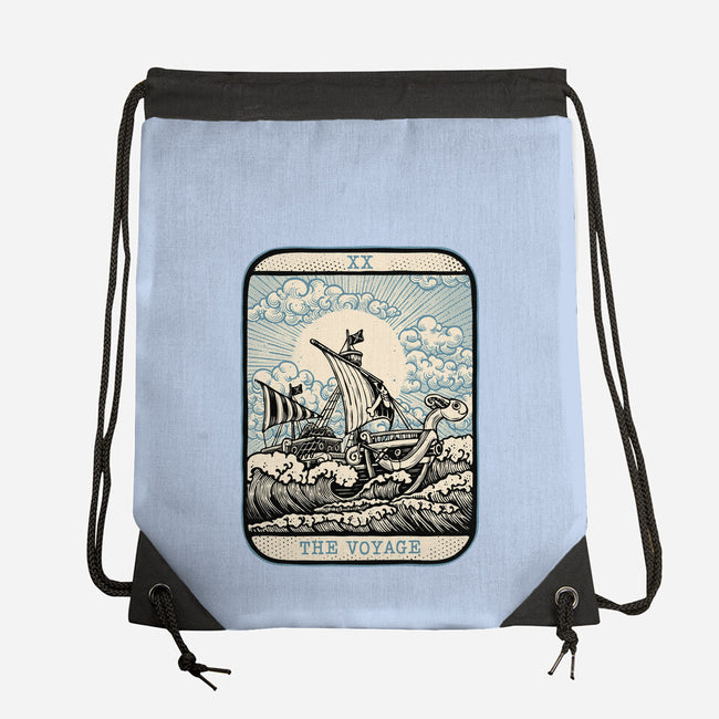The Voyage-None-Drawstring-Bag-glitchygorilla