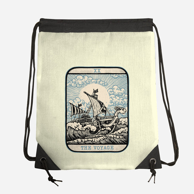 The Voyage-None-Drawstring-Bag-glitchygorilla