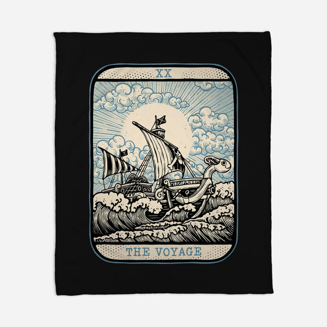The Voyage-None-Fleece-Blanket-glitchygorilla