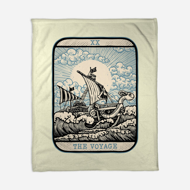 The Voyage-None-Fleece-Blanket-glitchygorilla