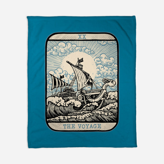 The Voyage-None-Fleece-Blanket-glitchygorilla