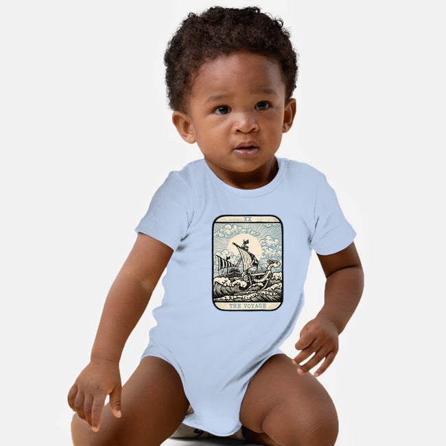 The Voyage-Baby-Basic-Onesie-glitchygorilla