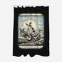 The Voyage-None-Polyester-Shower Curtain-glitchygorilla