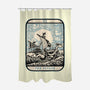 The Voyage-None-Polyester-Shower Curtain-glitchygorilla