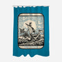 The Voyage-None-Polyester-Shower Curtain-glitchygorilla