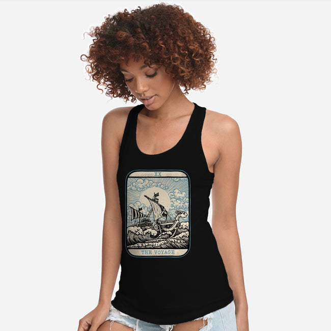 The Voyage-Womens-Racerback-Tank-glitchygorilla