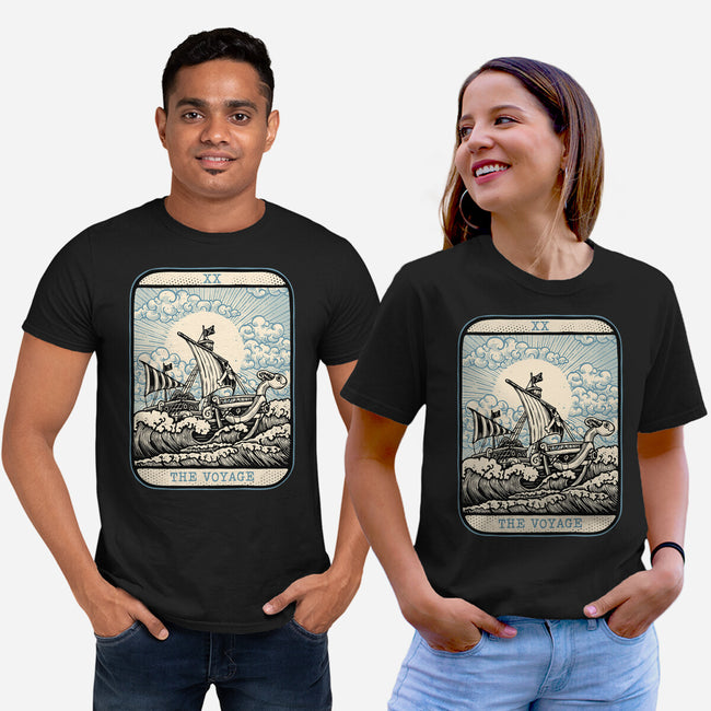 The Voyage-Unisex-Basic-Tee-glitchygorilla