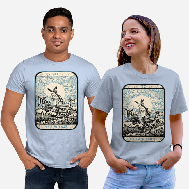 The Voyage-Unisex-Basic-Tee-glitchygorilla