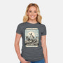 The Voyage-Womens-Fitted-Tee-glitchygorilla
