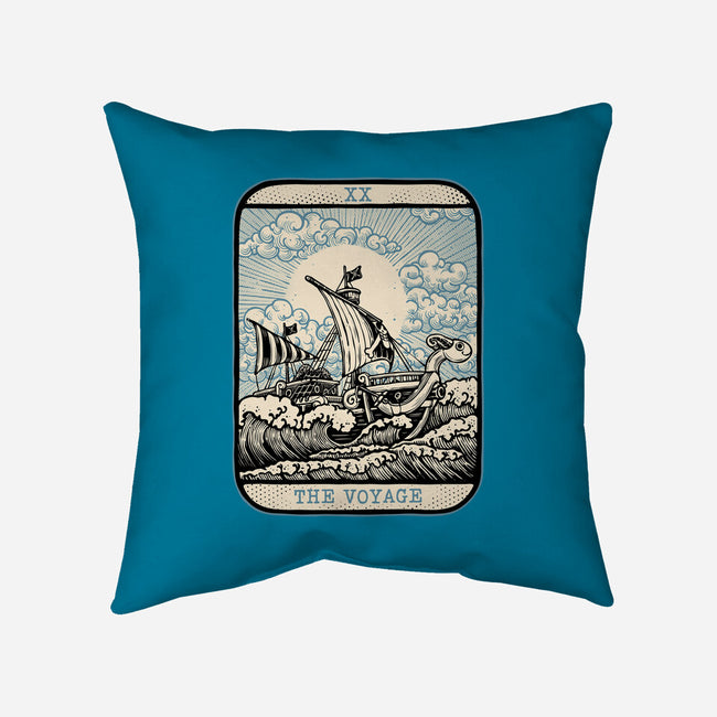 The Voyage-None-Removable Cover w Insert-Throw Pillow-glitchygorilla