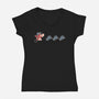 Gaul-Man-Womens-V-Neck-Tee-jasesa
