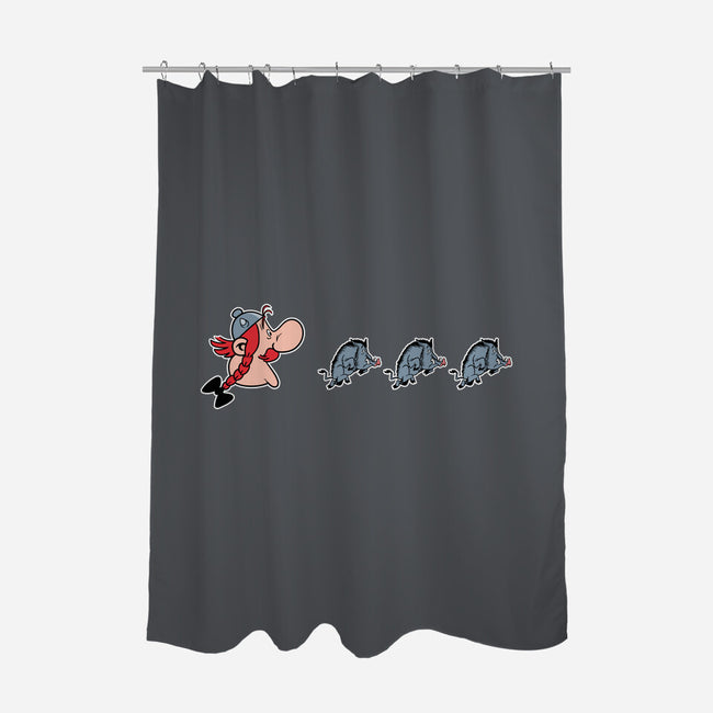 Gaul-Man-None-Polyester-Shower Curtain-jasesa