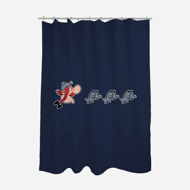 Gaul-Man-None-Polyester-Shower Curtain-jasesa