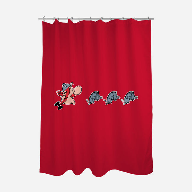 Gaul-Man-None-Polyester-Shower Curtain-jasesa