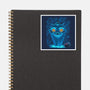 Blue Demon Cat-None-Glossy-Sticker-rmatix