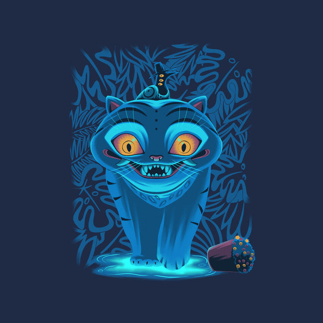 Blue Demon Cat-Unisex-Basic-Tee-rmatix