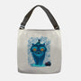 Blue Demon Cat-None-Adjustable Tote-Bag-rmatix