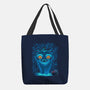 Blue Demon Cat-None-Basic Tote-Bag-rmatix