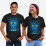 Blue Demon Cat-Unisex-Basic-Tee-rmatix
