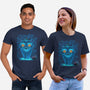Blue Demon Cat-Unisex-Basic-Tee-rmatix