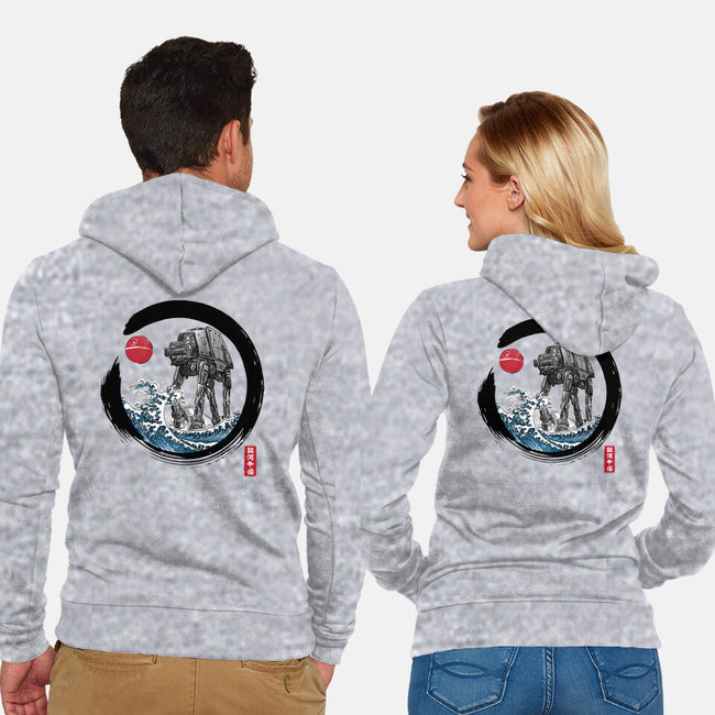 Enso AT-AT-Unisex-Zip-Up-Sweatshirt-DrMonekers