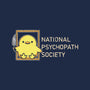 National Psychopath Society-Womens-Fitted-Tee-turborat14