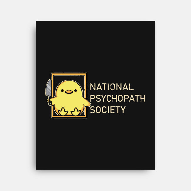 National Psychopath Society-None-Stretched-Canvas-turborat14