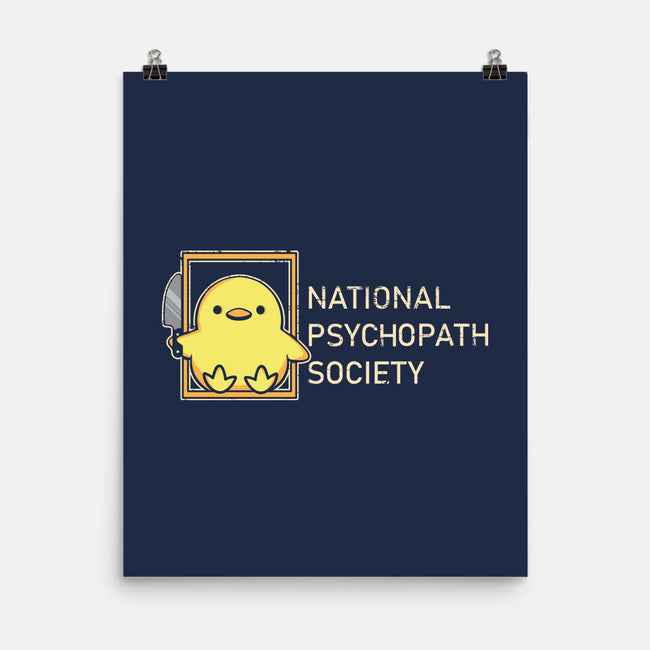 National Psychopath Society-None-Matte-Poster-turborat14
