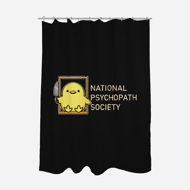 National Psychopath Society-None-Polyester-Shower Curtain-turborat14