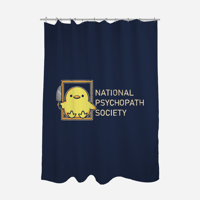 National Psychopath Society-None-Polyester-Shower Curtain-turborat14