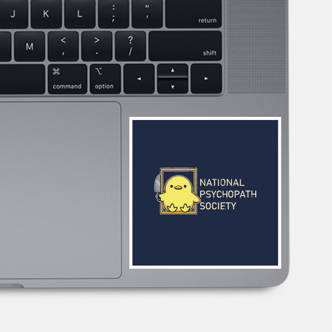 National Psychopath Society-None-Glossy-Sticker-turborat14