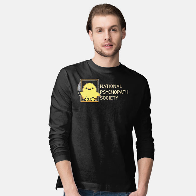 National Psychopath Society-Mens-Long Sleeved-Tee-turborat14