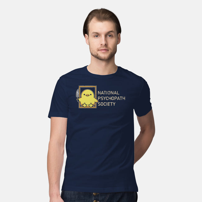 National Psychopath Society-Mens-Premium-Tee-turborat14