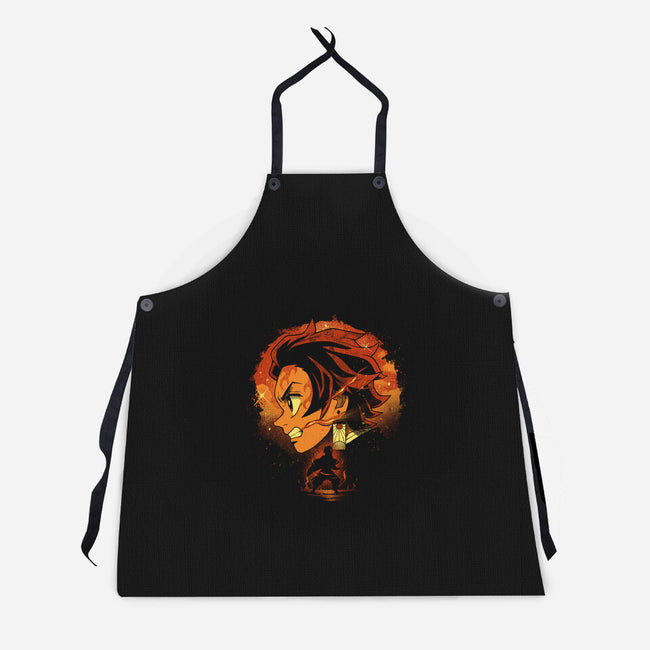 The Sun Breather-Unisex-Kitchen-Apron-grevalra