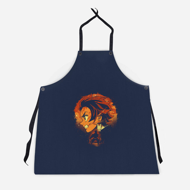 The Sun Breather-Unisex-Kitchen-Apron-grevalra