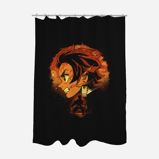The Sun Breather-None-Polyester-Shower Curtain-grevalra