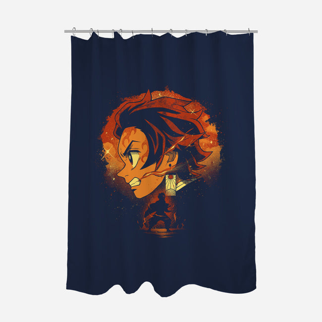 The Sun Breather-None-Polyester-Shower Curtain-grevalra