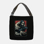 Ghost Wave-None-Adjustable Tote-Bag-glitchygorilla