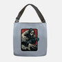 Ghost Wave-None-Adjustable Tote-Bag-glitchygorilla