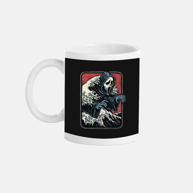 Ghost Wave-None-Mug-Drinkware-glitchygorilla