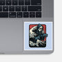 Ghost Wave-None-Glossy-Sticker-glitchygorilla