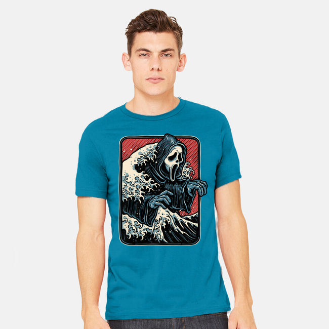 Ghost Wave-Mens-Heavyweight-Tee-glitchygorilla