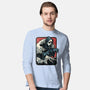 Ghost Wave-Mens-Long Sleeved-Tee-glitchygorilla
