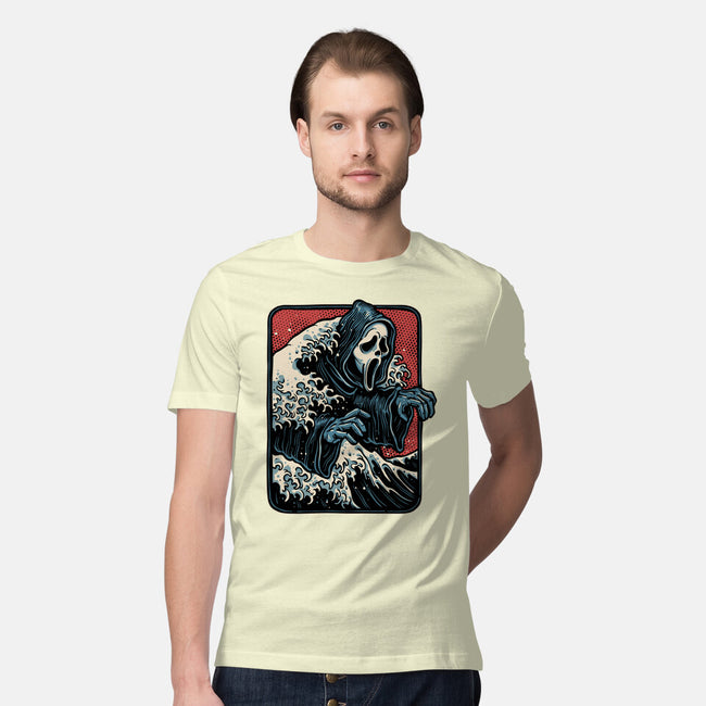 Ghost Wave-Mens-Premium-Tee-glitchygorilla